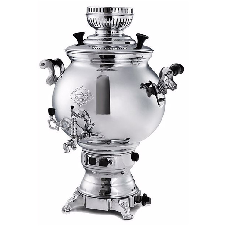 سماور گازی عالی نسب مدل سهند سیمین 8 لیتری