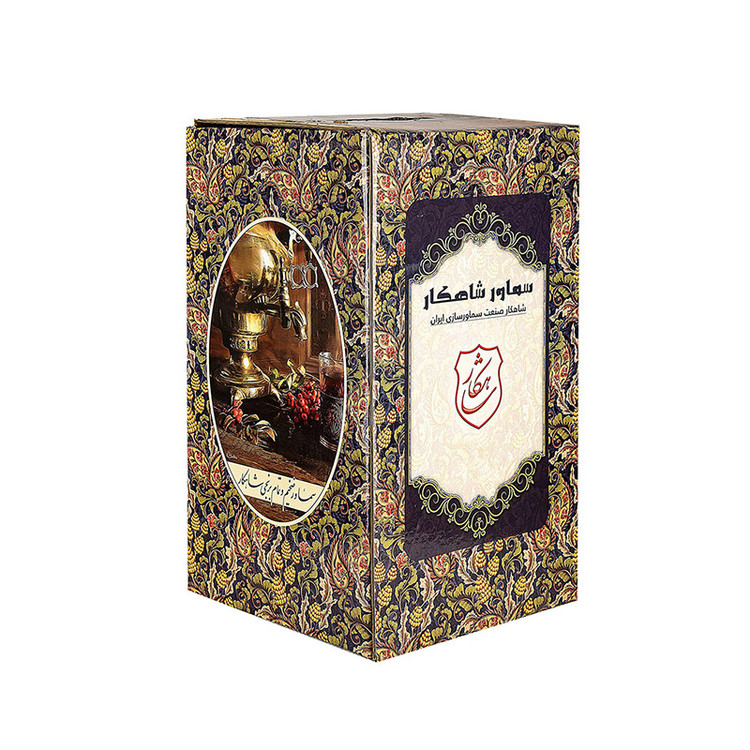 سماور گازی شاهکار مدل مهدیس 6 لیتری