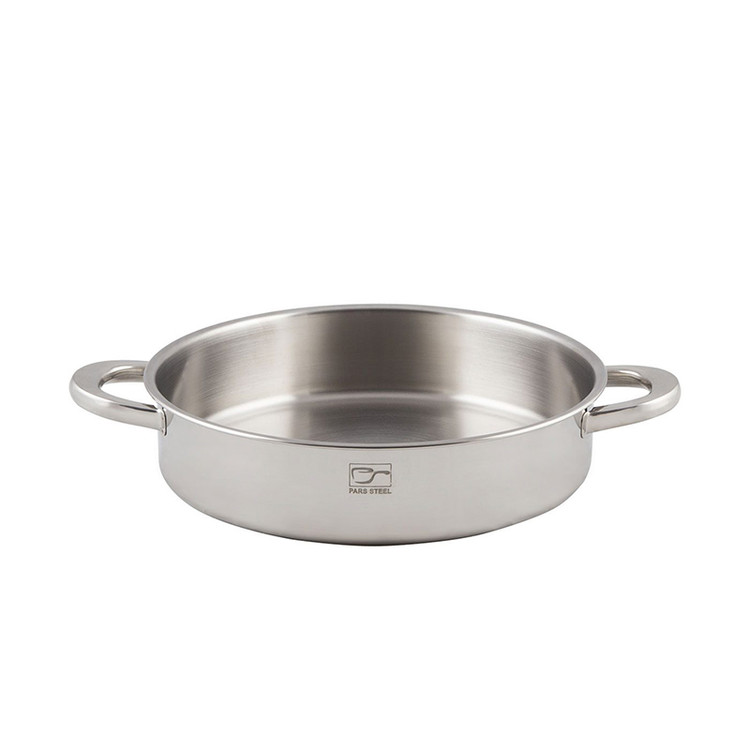 تابه پارس استیل (با کفه سه لایه) سایز 24