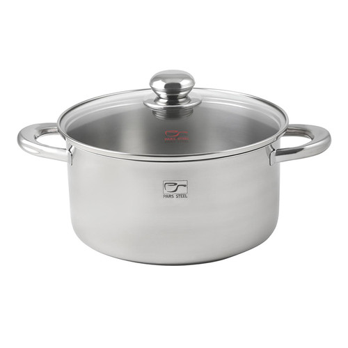 قابلمه پارس استیل (با کفه سه لایه) سایز 28