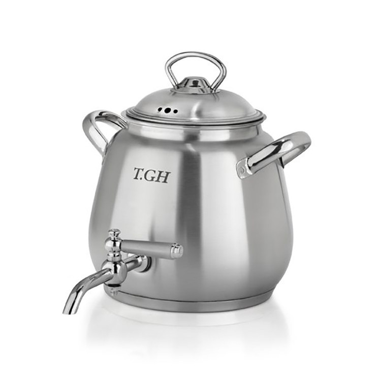 کتری شیردار کف چدن قیطاسی 3/5 لیتری مدل 4004