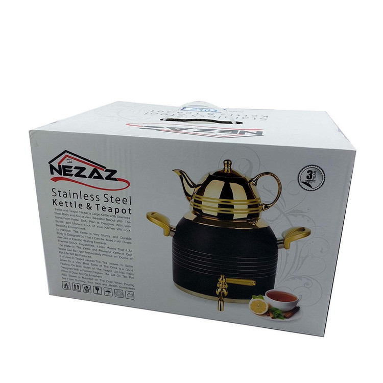 کتری و قوری برند نزاز NEZAZ مدل ۲۴۱۳