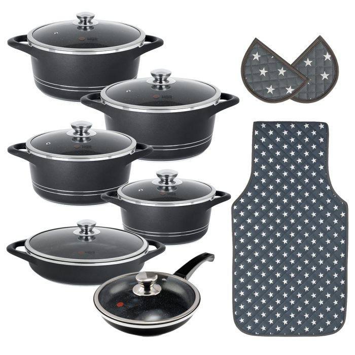 سرویس قابلمه 15 پارچه طرح ایتالیا