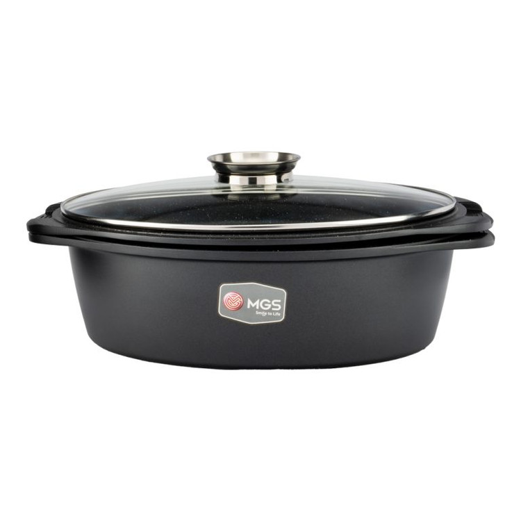 سرویس قابلمه برند ام جی اس 22 پارچه گرانیت طرح ایتالیا