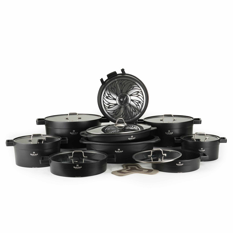 سرویس قابلمه برند راکلند 21 پارچه تمیس