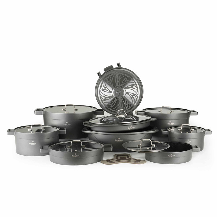 سرویس قابلمه برند راکلند 21 پارچه تمیس