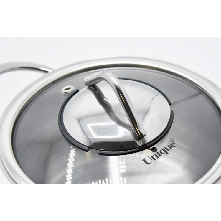 قابلمه استیل برند یونیک کد 9903 سایز 16