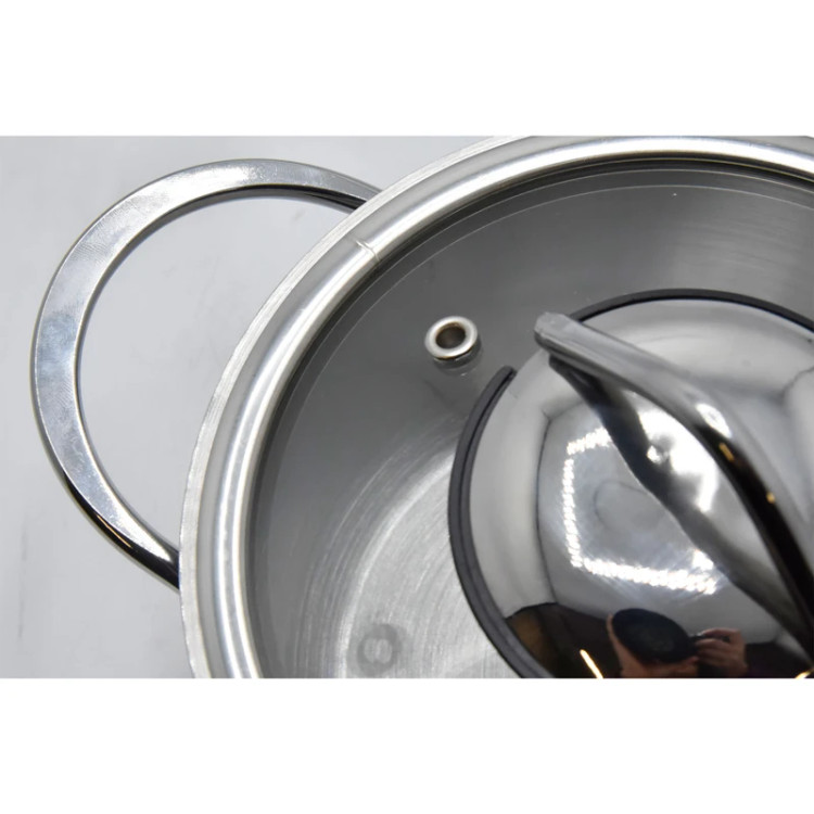 قابلمه استیل برند یونیک کد 9907 سایز 20