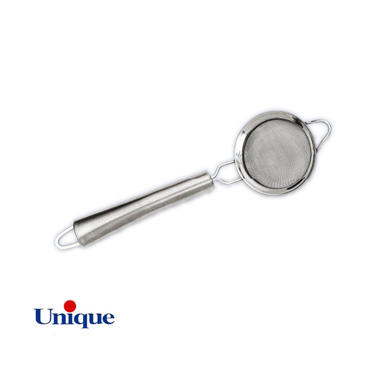 خرید صافی چایی استیل یونیک مدل UN-1126 با بدنه استیل ضدزنگ، توری ریز و کیفیت بالا. مناسب برای صاف کردن چای و انواع دمنوش با شستشوی آسان و دوام بالا.