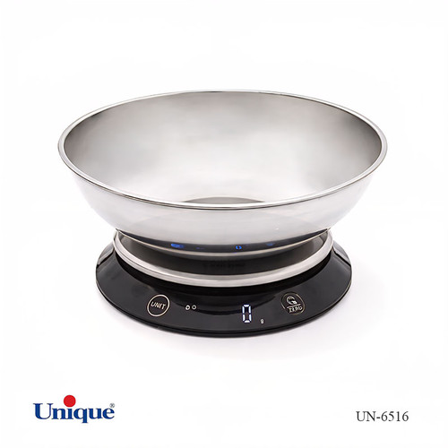 ترازو آشپزخانه استیل یونیک UN-6516 ترازو آشپزخانه استیل یونیک UN-6516