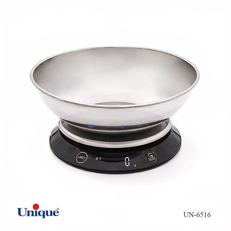 ترازو آشپزخانه استیل یونیک UN-6516 ترازو آشپزخانه استیل یونیک UN-6516