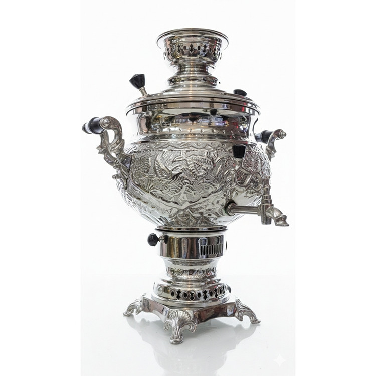 سماور گازی شاهکار مدل مهدیس 10 لیتری