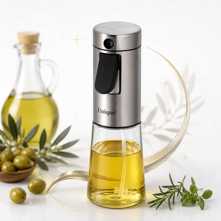 اسپری روغن یونیک مدل UN-2043 | روغنریز اسپریدار شیشهای