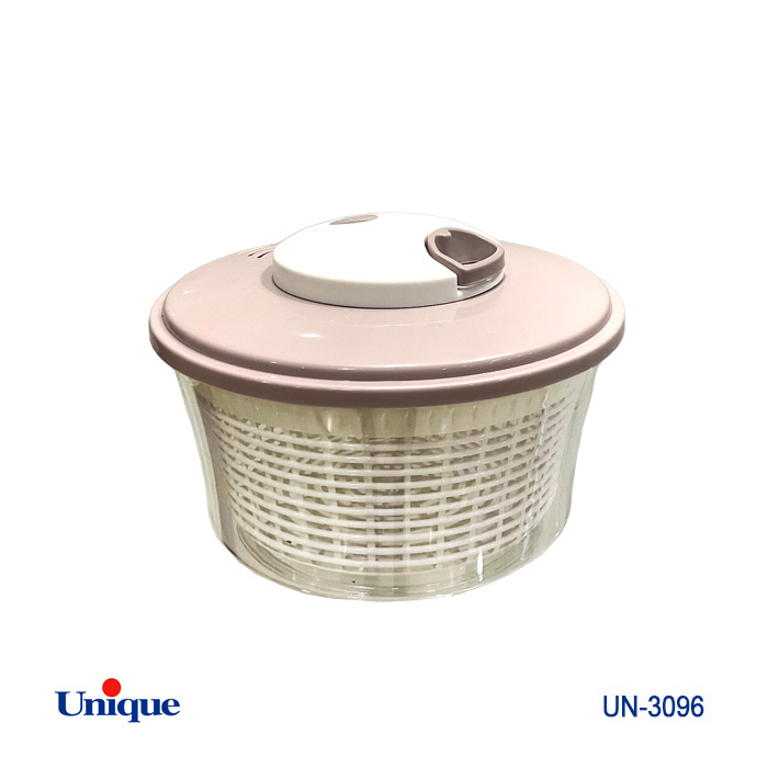 خشک کن سبزی و سالاد یونیک Unique مدل UN-3096 ظرفیت 5 لیتر | سالاد خشک کن دسته کلاسیک