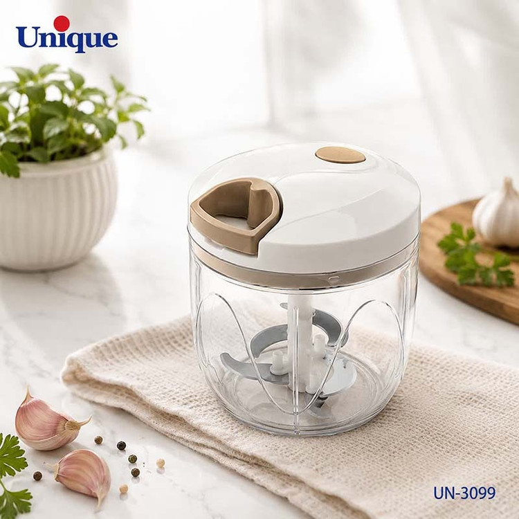 خردکن دستی یونیک Unique مدل UN-3099 | خردکن کششی با تیغه استیل